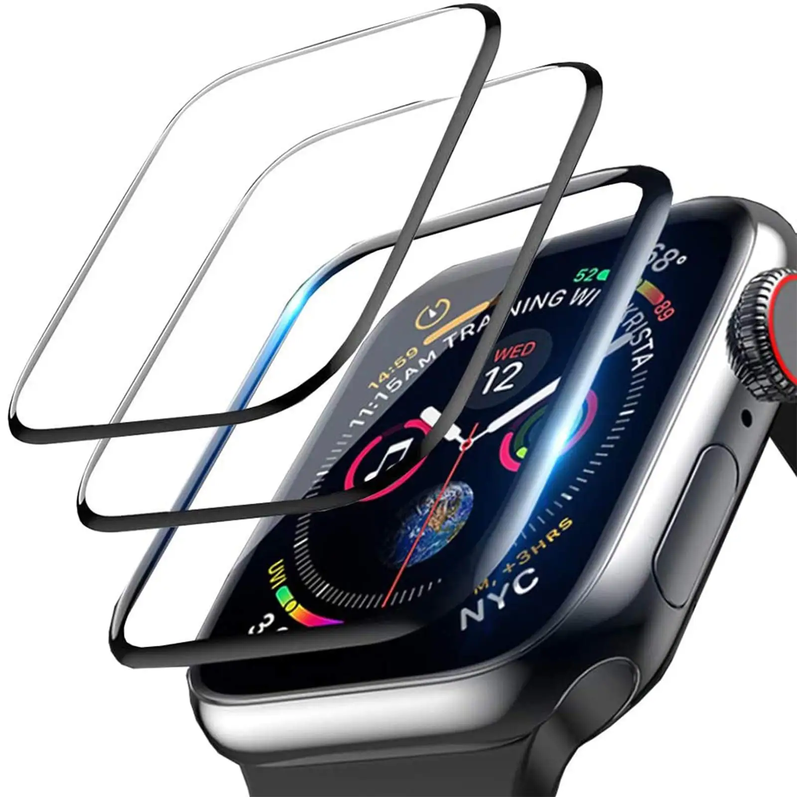 3D Tempered Glass For Apple Wa - đánh giá và giá Smartwatch Screen Film