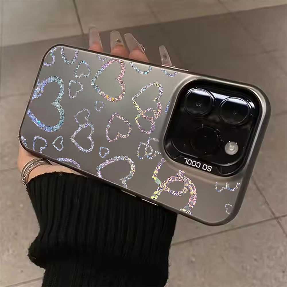 Colorful Heart Print Case For  - đánh giá và giá Apple Iphone 16