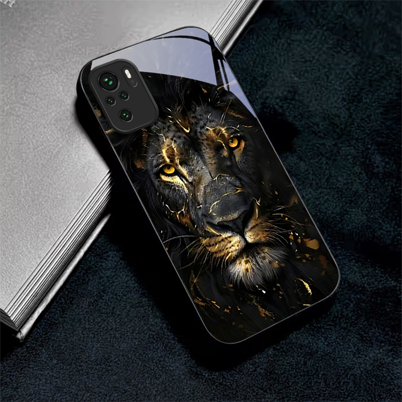 Lion With Golden Black Glass P - đánh giá và giá Xiaomi Redmi Note 13