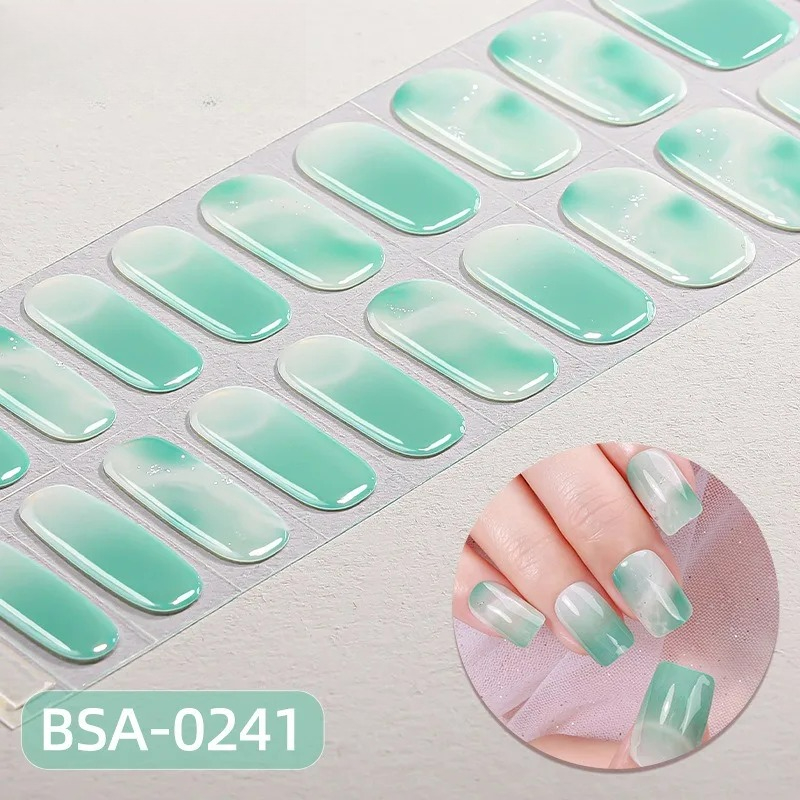 No UV Lamp Semi Cured Gel Nail - đánh giá và giá Full Cover Adhesive
