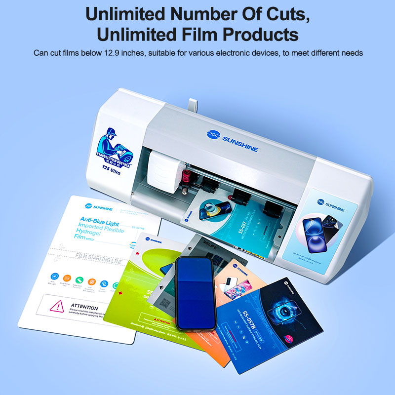 SUNSHINE Y25 Ultra Unlimited T - đánh giá và giá Screen Protector Cutter